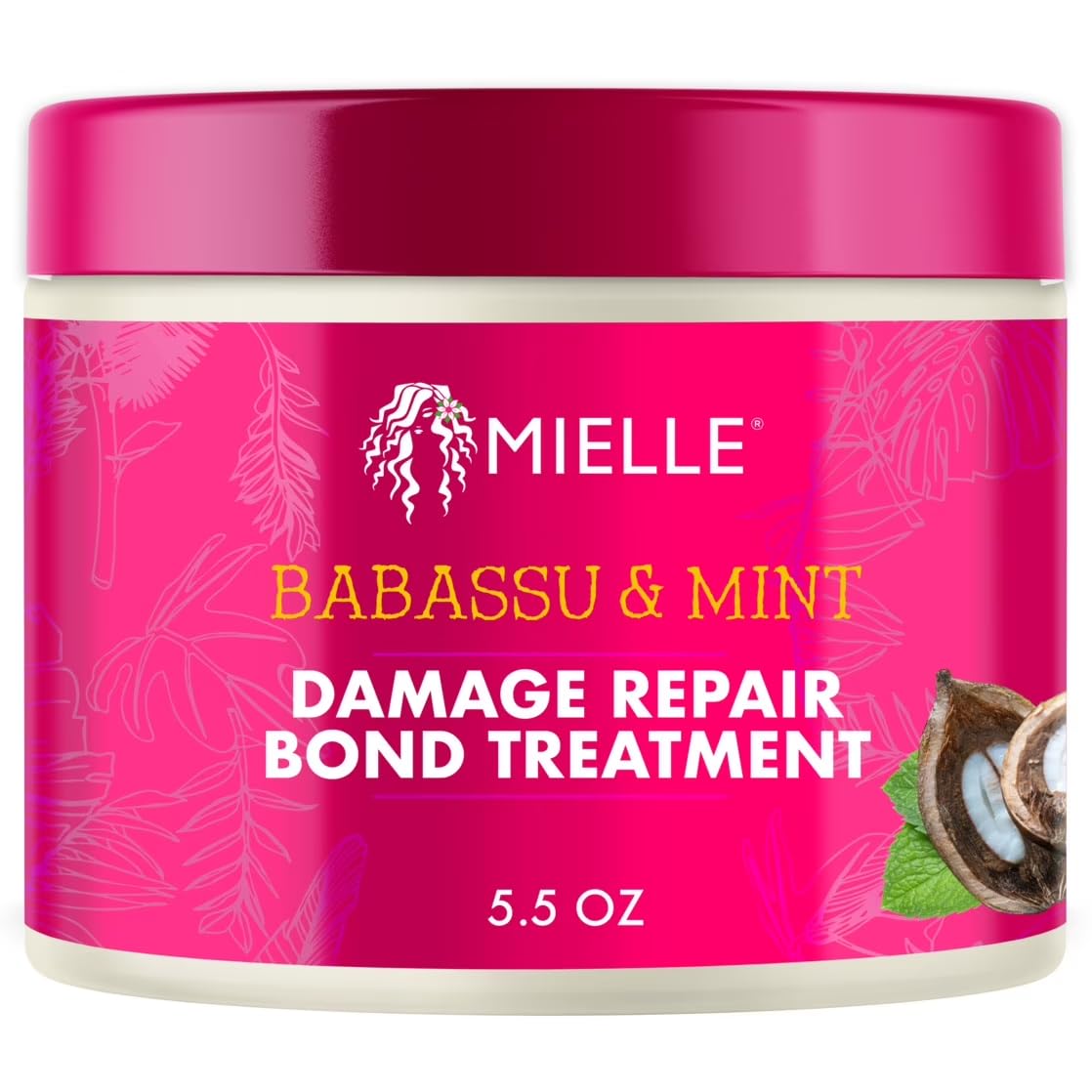 Amazon.com: Mielle Organics Babassu & Mint Damage Repair Bond